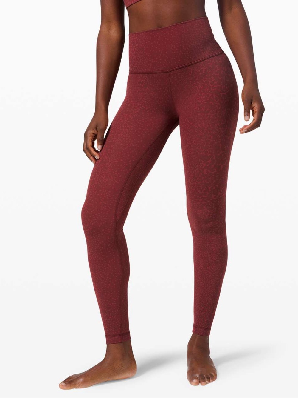 Lululemon align city camo Chianti multi size 4 pant